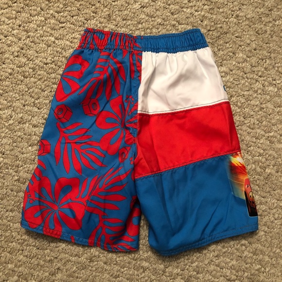 ❤️ 4/$20 Disney Cars Boys Swim Trunks - Picture 2 of 3